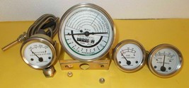 Tachometer - Gauge Set Fits John Deere Tractor 50,60 - White Face - £71.01 GBP