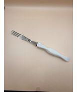 Cutco #1726 KI 11&quot; Meat Turning 3 Tine Fork with White Pearl Handle Made... - $55.50 CAD