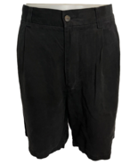 Tommy Bahama Black Silk Pleated Front Shorts size 34 - €20,23 EUR