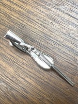 over under Shotgun Vintage HICKOK USA Tie Bar Clip Bird Hunting Trap Skeet - $24.99