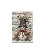 Snowman and Sheet Music Garden Flag, Funny Winter Outdoor Decor Gifts fr... - £16.18 GBP+