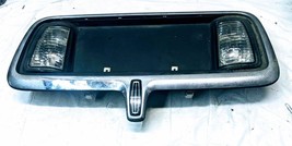 Lincoln 2003-2006 LS 3W43-17B389 Trunk Lid Rear License Plate Garnish OE... - $31.47