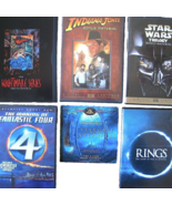 Star Wars Indy SG-1 Rings Sci Fi Horror 6 DVD Lot Bonus Promo FF4 Nightm... - £22.78 GBP