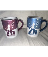 His &amp; Hers Disneyland Paris 25th Anniversary Mugs Disney - $1,128.81 MXN