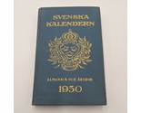 1950 SVENSKA KALENDERN ALMANACK och ARSEBOK SWEDEN SWEDISH XLV  - $32.07