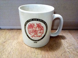 Southern Ohio Fire &amp; Arson Investigators Association Vtg 1990 Coffee Cup - £22.40 GBP