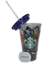 2022 Starbucks Halloween Ravens Perch Tree Glow In The Dark Grande 16oz ... - €12,92 EUR