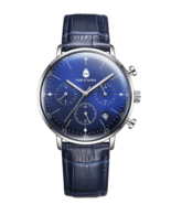 Asperö Blue/Blue 44m Chronograph Watch - £91.88 GBP