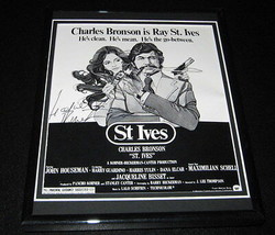 Jacqueline Bisset Signed Framed St. Ives Mini Poster - £50.79 GBP