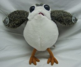 Star Wars Last Jedi PORG Bird Creature 8&quot; Plush Stuffed Animal WINDOW CLING - $16.34