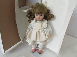 MARIE OSMOND MOMMY I CAN DREAM DOLL 10.5&quot;TALL FLOWER DRESS APRON OVERLAY... - $7.87