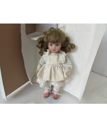 MARIE OSMOND MOMMY I CAN DREAM DOLL 10.5&quot;TALL FLOWER DRESS APRON OVERLAY... - $7.87