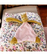 Maison Chic Baby Infant Lovey Pink Brown Horse Security Soft Plush Cuddling - $486.98 MXN