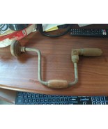 vintage 16&quot; wooden handle drill - €10,19 EUR