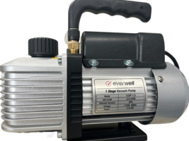 Everwell 1LVP-1.5 2.0 CFM Vacuum Pump 1/4HP Single Stage HVAC Refrigerat... - $133.65
