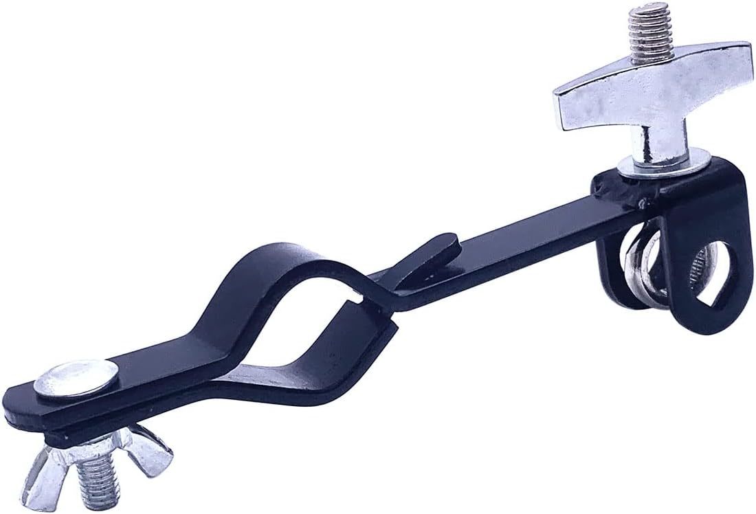 Cowbell Holder Clamp Drum Set Mounting Bracket For Tambourine Cymbal Jam... - $29.99