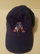 New England Patriots StrapBack ‘47 Hat NFL Football Vintage Logo Blue Pats Hat - £18.75 GBP