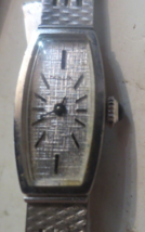 Vintage Ladies Dulux Deco Swiss Made wrist watch 12mm x 22mm case Working - £22.25 GBP