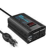 300W Power Inverter Dc 12V To Ac 120V Car Power Converter Adapter With 2... - $680.34 MXN