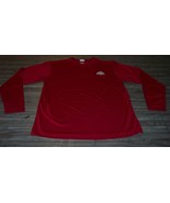 OHIO STATE UNIVERSITY Long Sleeve T-shirt JERSEY Reebok 2XL XXL - $24.74