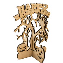 Happy Halloween Tree - Art Kit - RAW Wood 8&quot;x9&quot; - $19.59