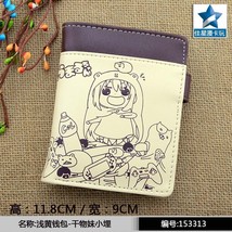 Himouto! Umaru-chan  Leather Wallet Doma Umaru Coin Purse Hot Sale Button  Bag f - £43.02 GBP