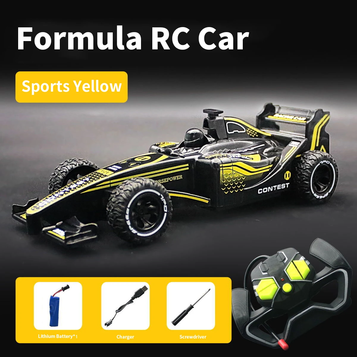 F1 Formul RC Car 2.4G Radio Control Car  High Speed Off Road Racing Cars Vehicle - £108.24 GBP
