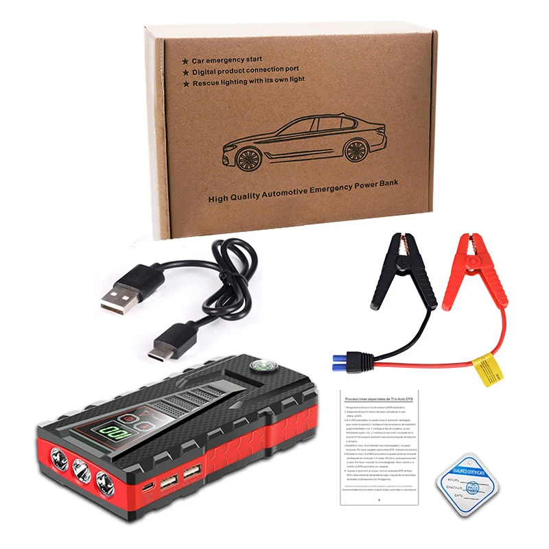 22000mAh Car Jump ter Power Bank 12V Portable Charger ting Device Car Ba... - €141,95 EUR