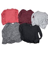 5 Girls Textured Long Sleeve Sweaters Tops/Shirts Size L 10-12 - $456.94 MXN