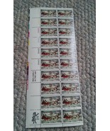 Vintage Christmas 1974 USPS Block of 20 Currier and Ives Mr Zip 10c MNH ... - £9.40 GBP