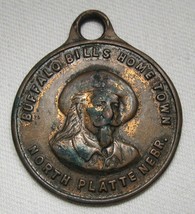 Undated (1940-60) Buffalo Bill&#39;s Hometown North Platte Nebraska Pendant AE901 - £24.20 GBP