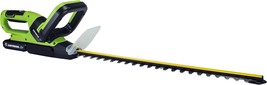 20-Inch Cordless Hedge Trimmer, 2.0Ah Battery, And Fast Charger By Earthwise - £92.03 GBP