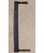 Barn Antique Primitive 2 Two Man Crosscut Logging Saw 48&quot; Blade Old Tool... - $168.29