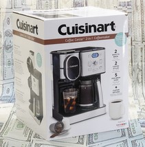 Cuisinart SS-16 12 Cup 2-In-1 Coffee Center Coffeemaker Black Stainless - $67.19