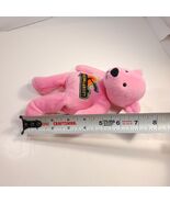 NEW Silver Dollar City teddy bear plush pink beanie bean bag toy 2011 so... - $219.38 MXN