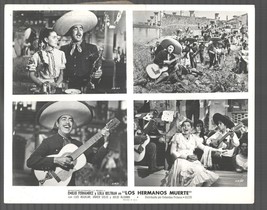 Los hermanos Muerte 8&quot;x10&quot; Movie Still Emilio Fernández Lola Beltrán Luis Agu... - £31.24 GBP