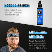 GIBS Grooming 'Voodoo Prince' Beard, Hair & Tattoo Oil, 1 fl oz image 2