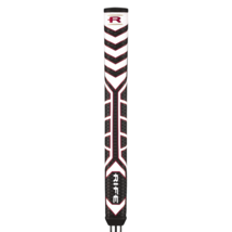 Rife Red Midsize Golf Putter Soft Dual Grip Flat Front RG Pistol Tour De... - $14.00