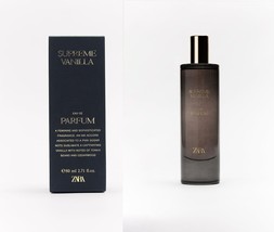 Zara Supreme Vanilla Eau De Parfum Women EDP Fragrance 80 ml 2.7 Oz New Sealed - £35.47 GBP
