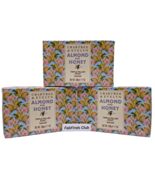 Crabtree &amp; Evelyn Bar soap Almond &amp; Honey Triple Milled 21oz (3x7oz) Jum... - £27.21 GBP