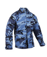 NEW USGI BDU Woodland Blue ICE SKY CAMO Camouflage Jacket Top ALL SIZES - £24.24 GBP
