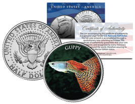 GUPPY *Fish Series* JFK Kennedy Half Dollar U.S. Coin - $12.16