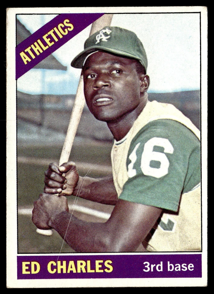 1966 Topps Ed Charles #422 Kansas City Athletics - $7.61