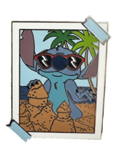 Disney Lilo and Stitch Building a Sandcastle Mystery Stitch Photographs pin - $13.86