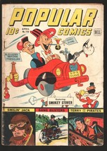 Popular #110 1945-Smokey Stover-Smilin&#39; Jack-Gang Busters-Terry &amp; the Pirates... - $60.14