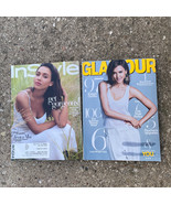 Jessica Alba Lot of 2 Magazines InStyle July 2016 &amp; Glamour June 2014 EUC - £15.17 GBP