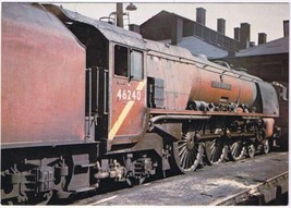 Postcard Train Locomotive LMS Princess Coronation City Coventry Willesde... - £2.18 GBP