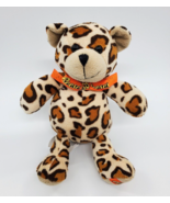 Reese&#39;s Peanut Butter Cup 6&quot; Plush Bear Toy Galerie Cheetah Leopard Prin... - €8,52 EUR