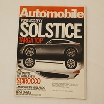 Automobile Magazine May 2008 Pontiac&#39;s Sexy Solstice Targa Top - $7.69