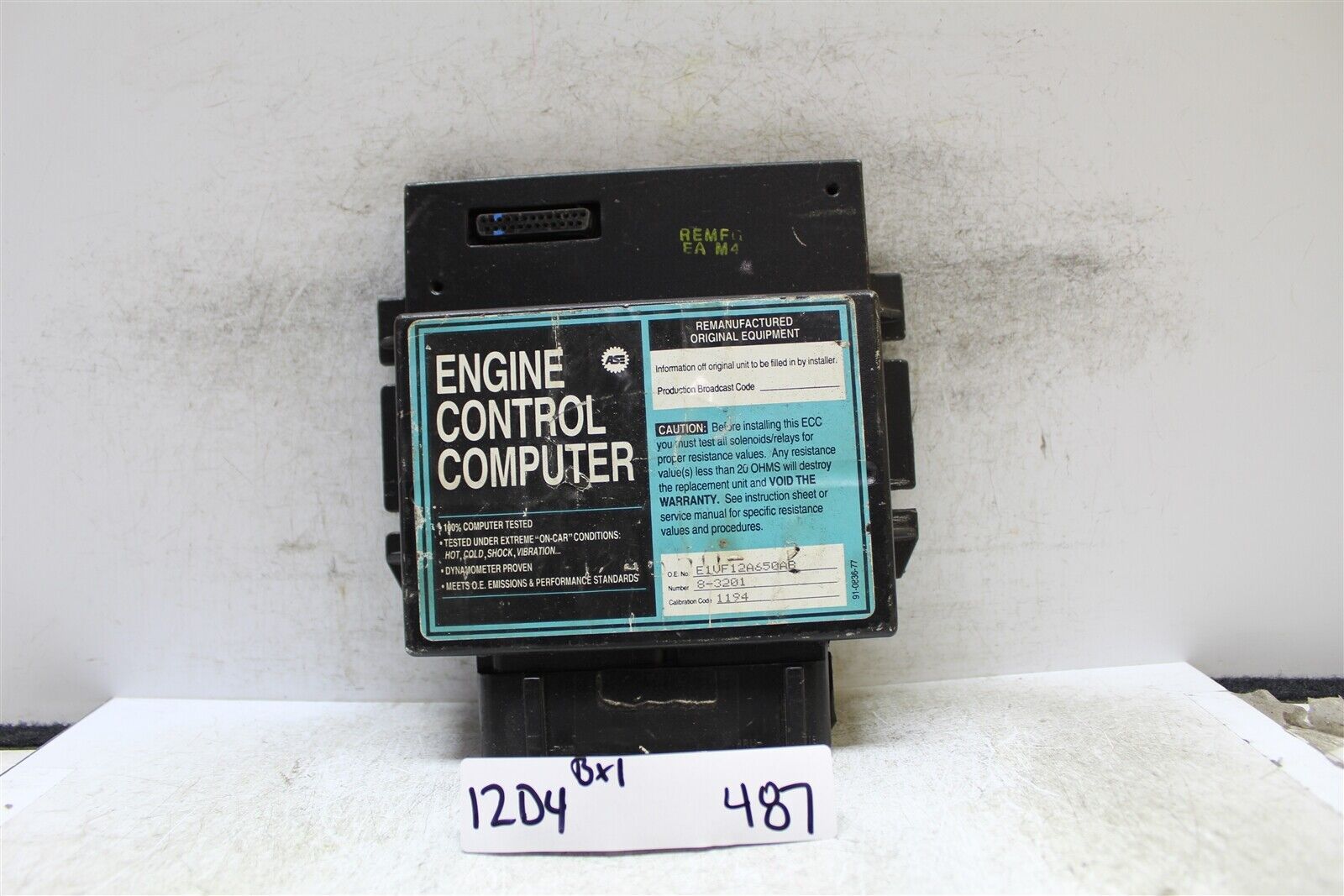 1983 Ford Ltd Engine Control Unit ECU E1VF12A650AB Module 487 12D4 - £36.26 GBP